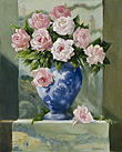 Pink Flowers in Vase